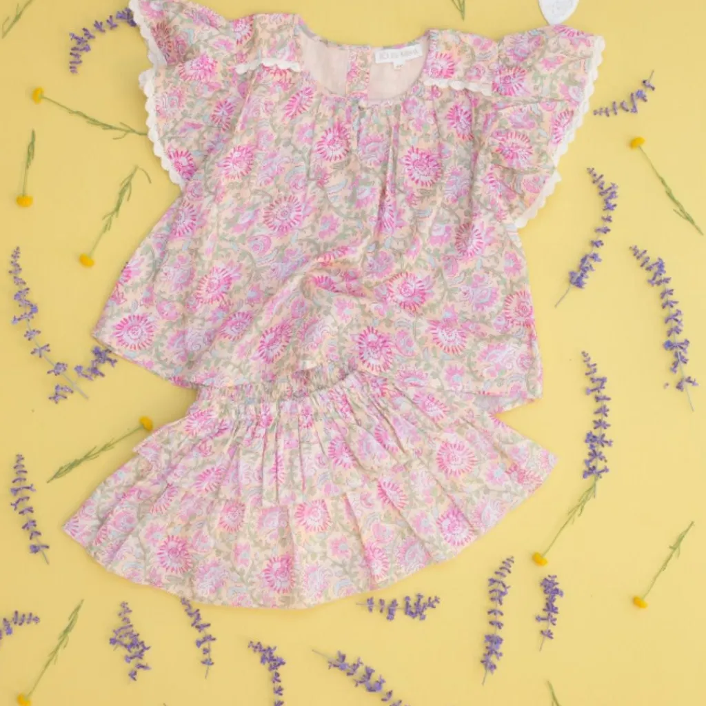 Eliza Blus Yellow Capri Cove>Louise Misha Discount