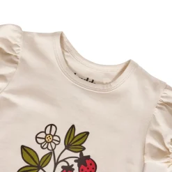 Elsa GOTS T-shirt Wild Strawberry><noscript><img width=