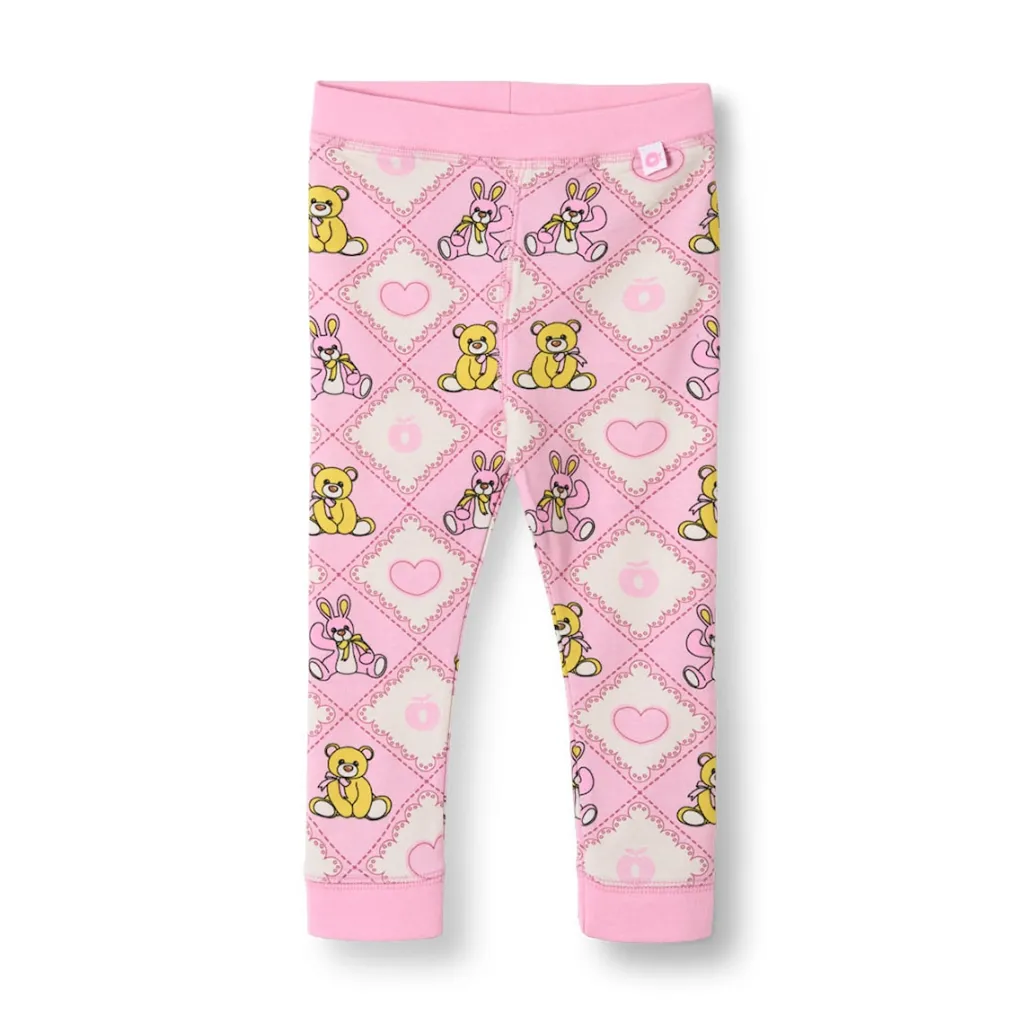 Elstar Leggings För Baby Med Nallebjörnar Rosa Lace>Småfolk Online