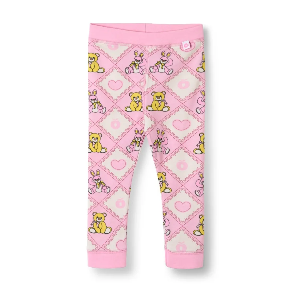 Elstar Leggings För Baby Med Nallebjörnar Rosa Lace>Småfolk Online