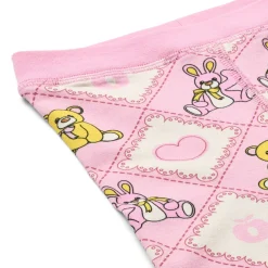 Elstar Leggings För Baby Med Nallebjörnar Rosa Lace><noscript><img width=