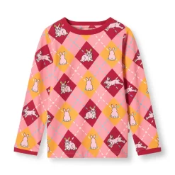 Elstar Långärmad Topp Med Kaniner Rosa Galah><noscript><img width=