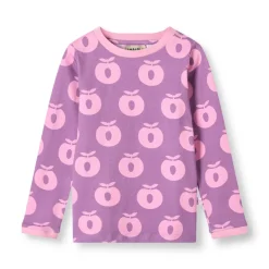 Elstar Långärmad Topp Med Äpplen Lila Purple Iris><noscript><img width=