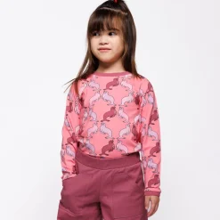 Elstar Långärmad Topp Med Sjölejon Rosa Mauve Rose><noscript><img width=