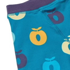 Elstar Underwear Set with Apples Solid blue><noscript><img width=