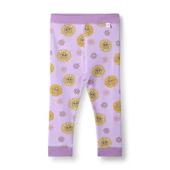 Elstar With Sunflowers Baby Leggings Heather Purple><noscript><img width=