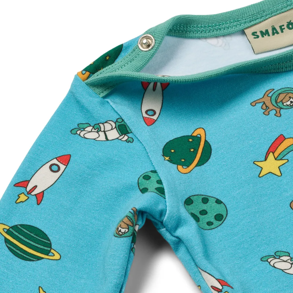Elstar With The Universe Långärmad Baby Body Petit Four>Småfolk Online