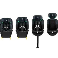 Emerald 360 S Bilbarnstol 0-12Y / 0-36 Kg Tonal Black>Maxi-Cosi Hot