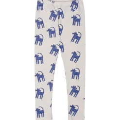 Emi Mönstrade Leggings Cobalt Blue Cats>Wynken Discount
