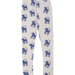 Emi Mönstrade Leggings Cobalt Blue Cats>Wynken Discount