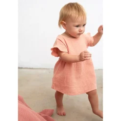 Emma Baby-klänning Rosa>My Little Cozmo New