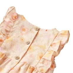 Emmaline Romper Alabaster Flower Bobbles>Wheat Outlet