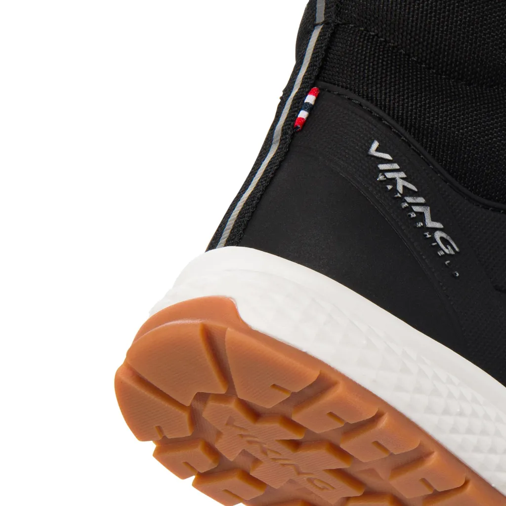 Equip Defence Warm WP 2V Vattentäta Skor Black/charcoal>Viking Online