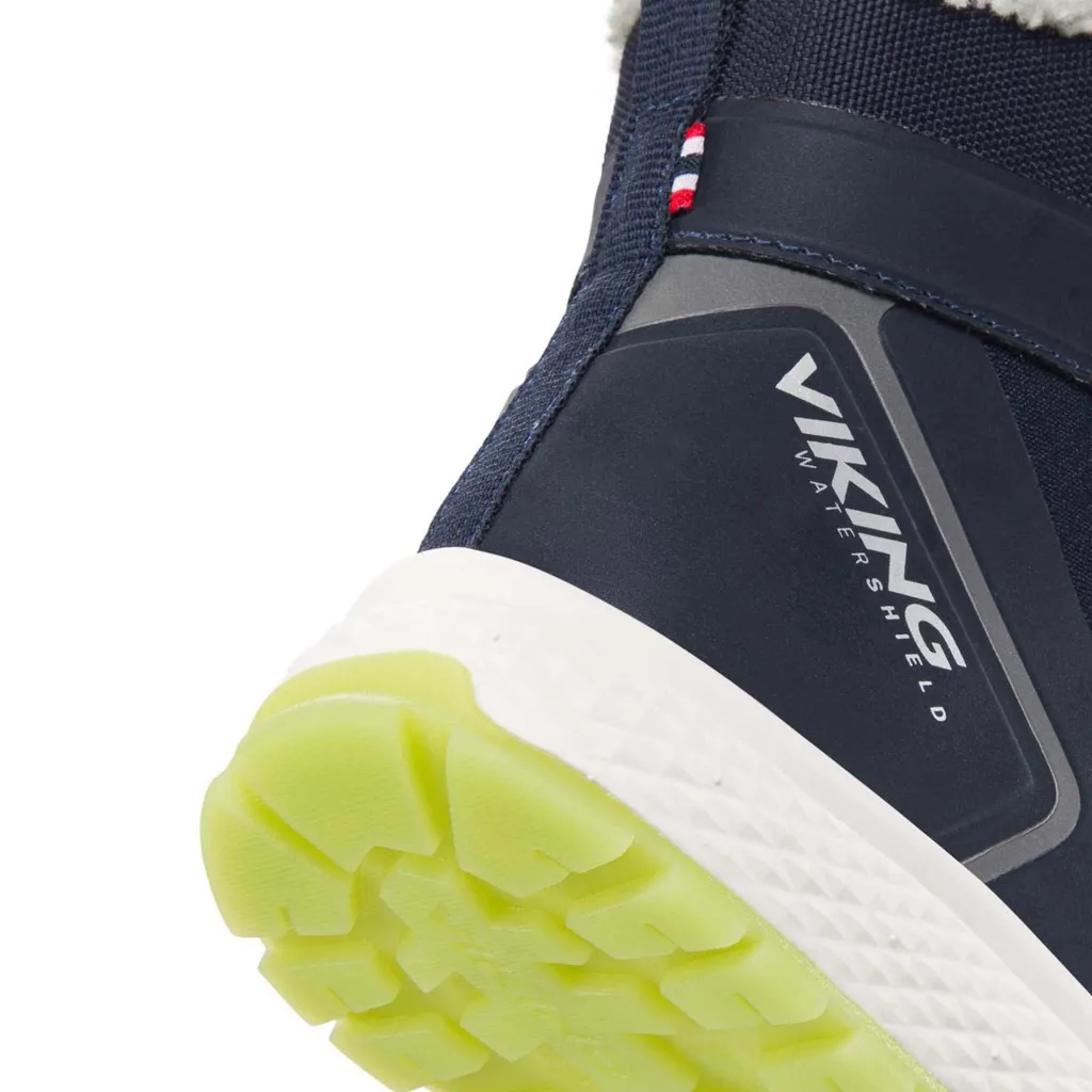 Equip Glow Warm WP 2V Vattentäta Skor Navy>Viking Hot