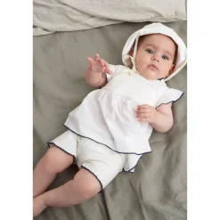 Ester Ribbade Shorts Elfenbensvit>My Little Cozmo Outlet