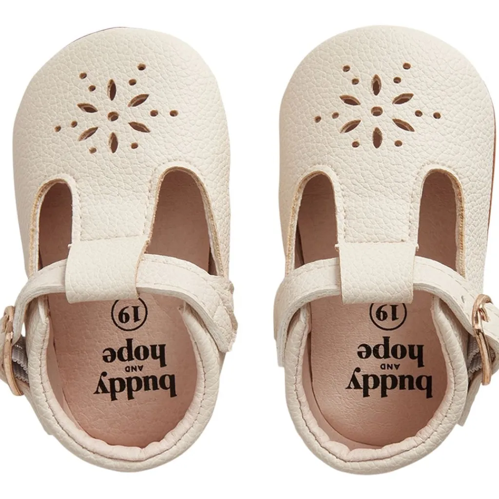 Eva Babyskor Naturvit>Buddy & Hope Hot