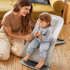 Evolve 3-in-1 Mesh Babysitter Light Grey><noscript><img width=