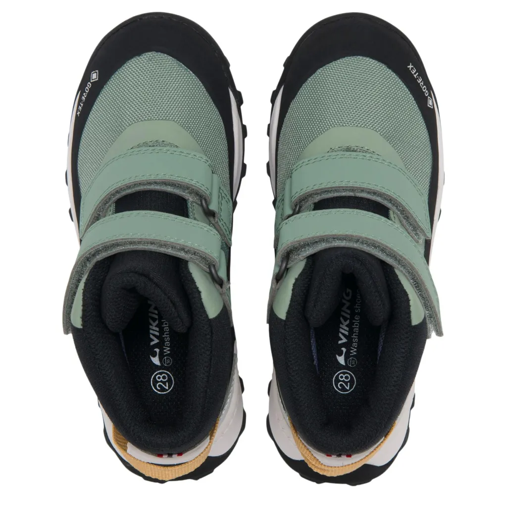 Expower Mid GTX 2V Vattentäta Skor Green>Viking Hot
