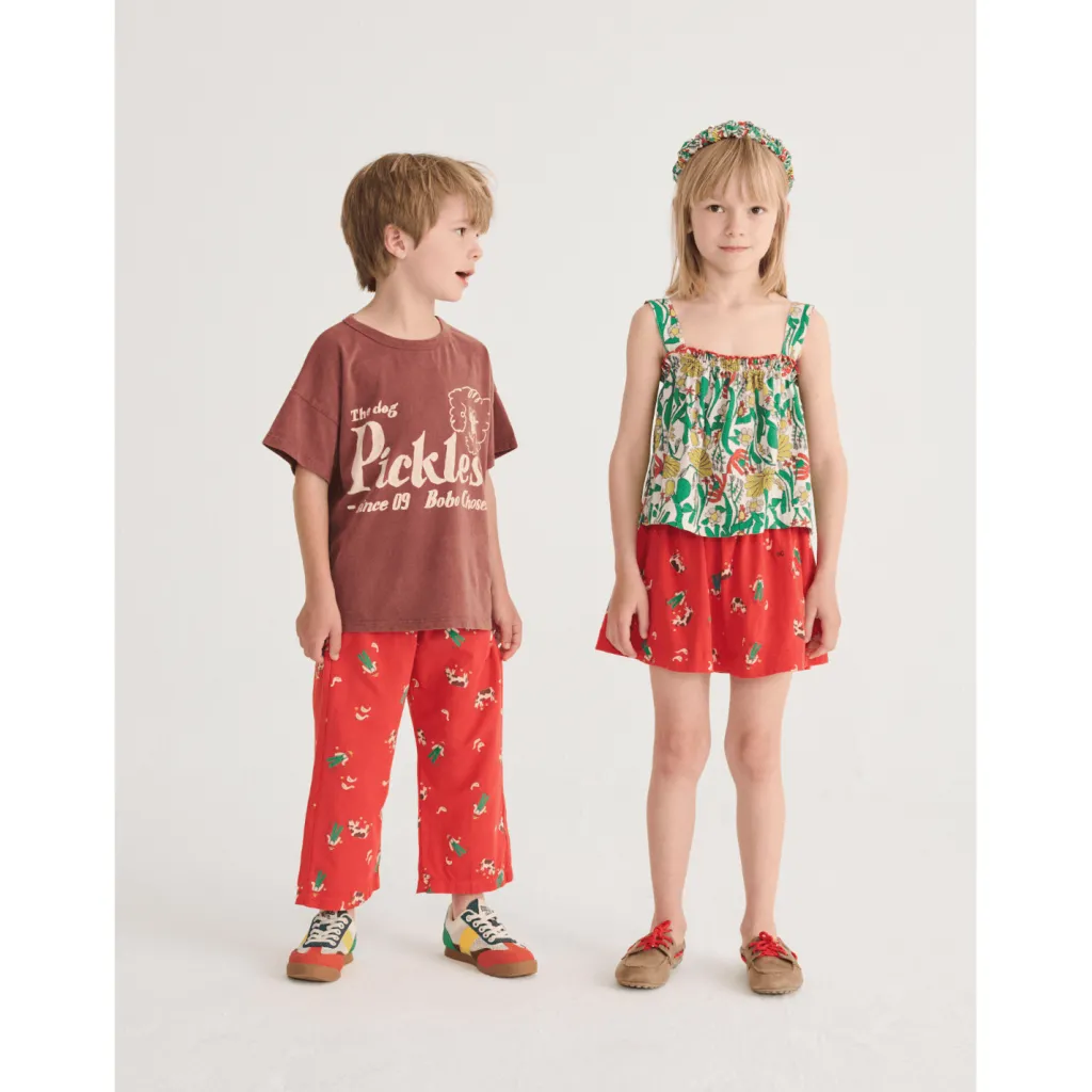 Farm Adventure All Over Kjol Red>Bobo Choses New