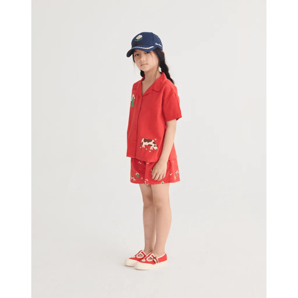 Farm Adventure Skjorta Red>Bobo Choses Discount