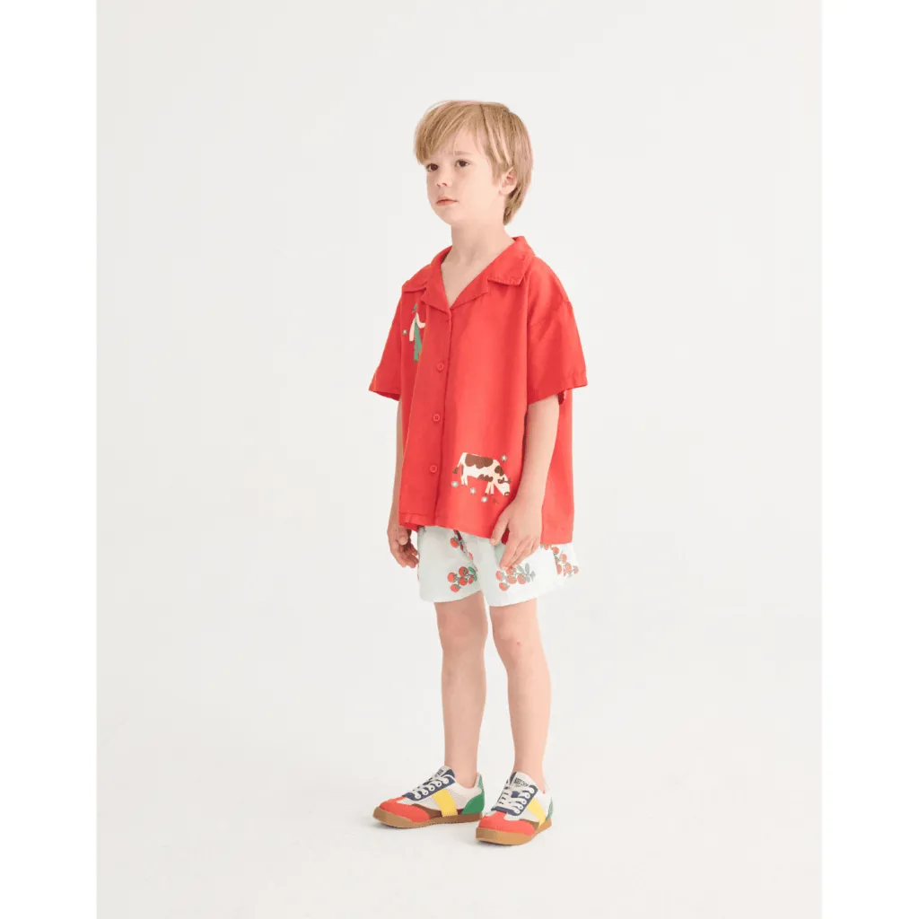 Farm Adventure Skjorta Red>Bobo Choses Discount