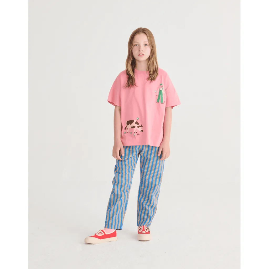 Farm Adventure T-shirt Pink>Bobo Choses Hot