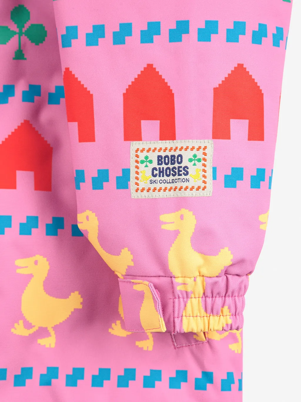 Farm All Over Skidjacka Fuchsia>Bobo Choses Discount