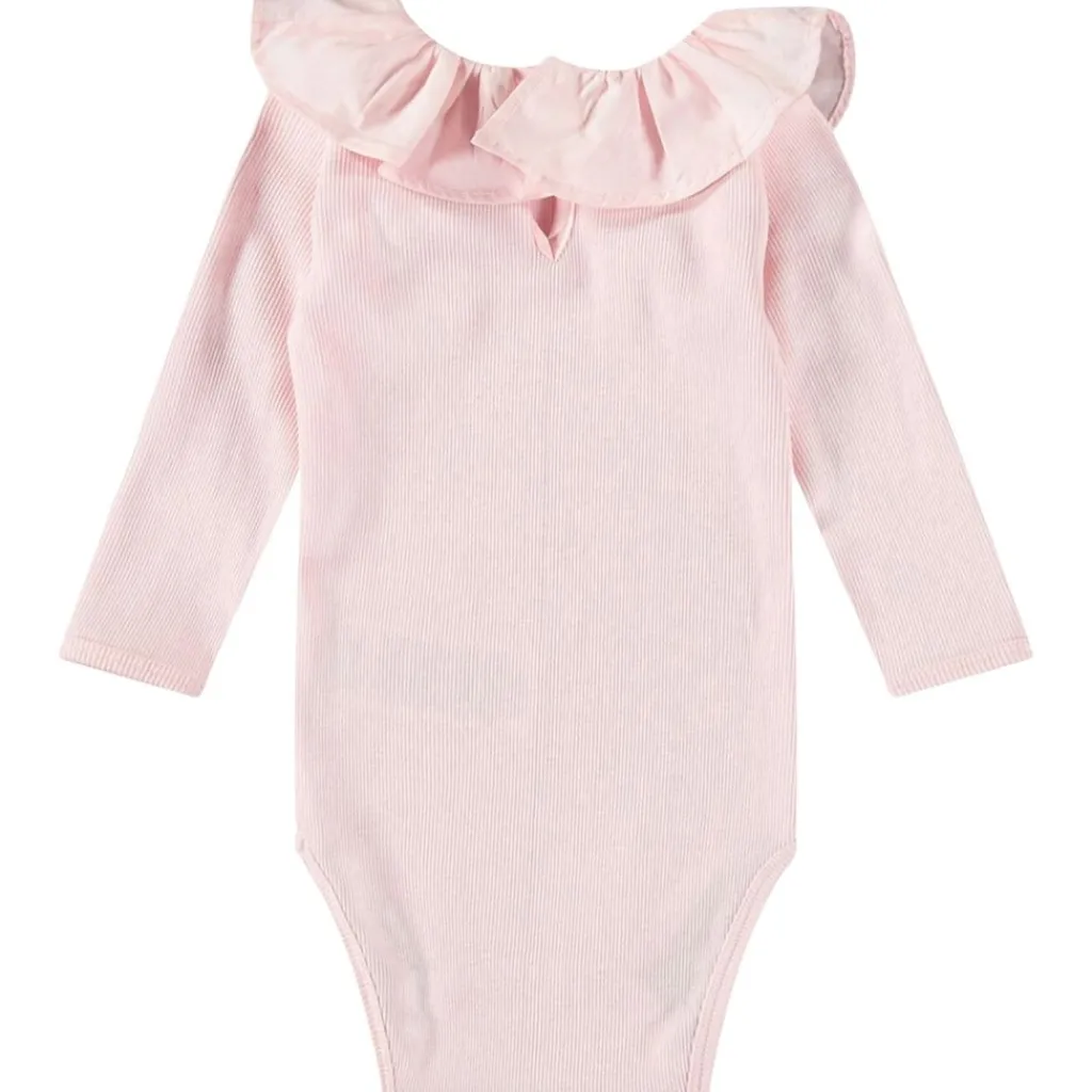 Faye Baby Bodysuit Charlotte Pink>Molo