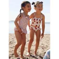 Fiji Mönstrad Tankini Med Jordgubbar Gräddvit><noscript><img width=
