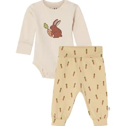 Filip GOTS Set Med Baby Body Och Leggings Bunny/Carrots>Buddy & Hope Discount