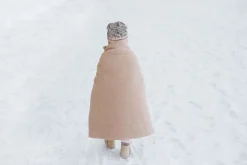 Filt I Pärlsammet Pink Bouclé><noscript><img width=