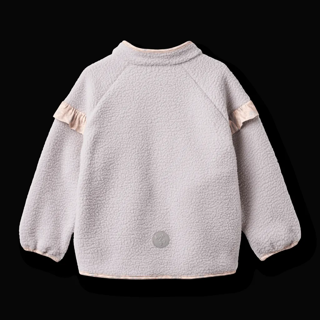 Fleece Jacket Ellena Lavender Rain>Wheat Hot