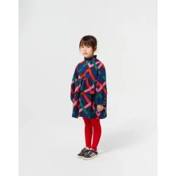 Flerfärgad Garland Woven-klänning Midnight Blue><noscript><img width=