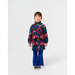 Flerfärgad Garland Woven-klänning Midnight Blue><noscript><img width=