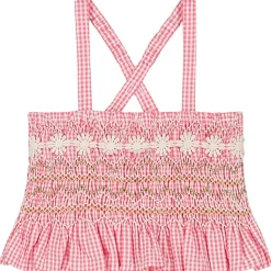 Florentina Camisole Pink Fragola Vichy>Louise Misha Sale