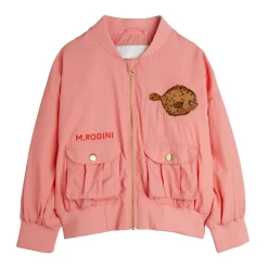 Flundra Nylon Basebolljacka Pink>Mini Rodini