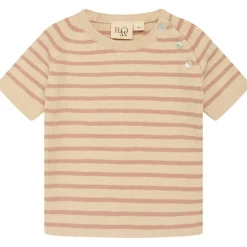 Flye Randig T-shirt Acorn/Warm Cotton>Flöss Online
