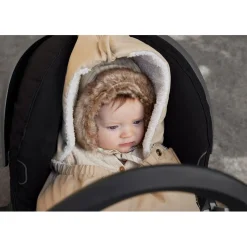 Fodrad Babymössa Pinstripe><noscript><img width=