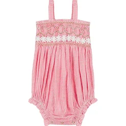 Franscesca Romper Pink Fragola Vichy>Louise Misha Hot