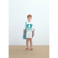 Frog & Frog Graphic T-shirt Off-white>Tinycottons Sale
