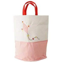 Förvaringskorg Rosa/vit>Bloomingville Outlet
