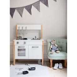 FSC 100% Classic Scandinavian Leksakskök Vit><noscript><img width=