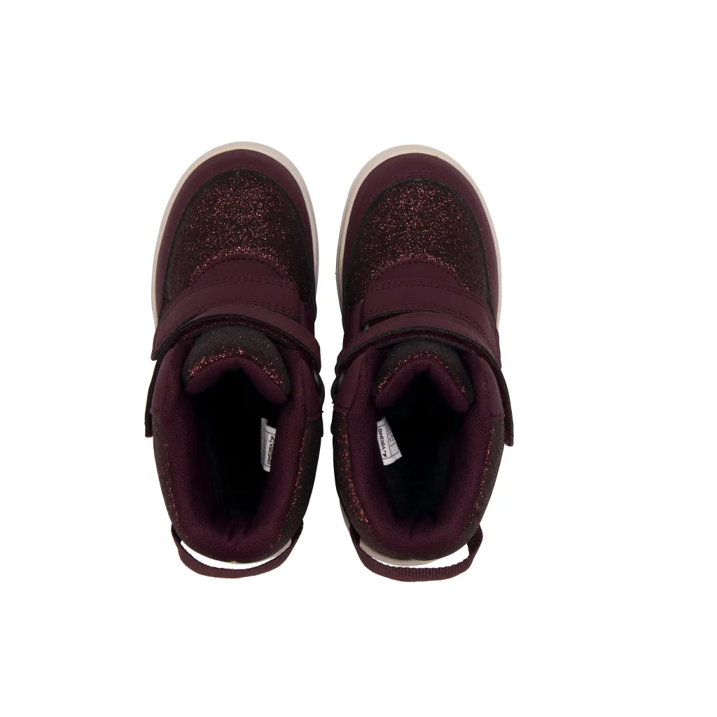 Fun Glitter Warm GTX 2V Vattentäta Skor Plum>Viking Sale