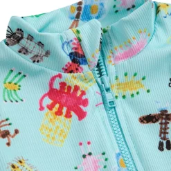 Funny Insects Mönstrad UV-Dräkt Blå>Bobo Choses Sale