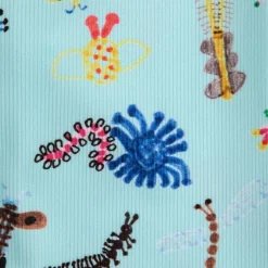 Funny Insects Mönstrad UV-Dräkt Blå><noscript><img width=