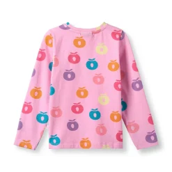 Gala With Apples Långärmad T-shirt Pink Lilac>Småfolk Online