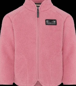 Gibbs Kids 2 Jumper Med Halv Dragkedja Heather Pink>Didriksons Sale