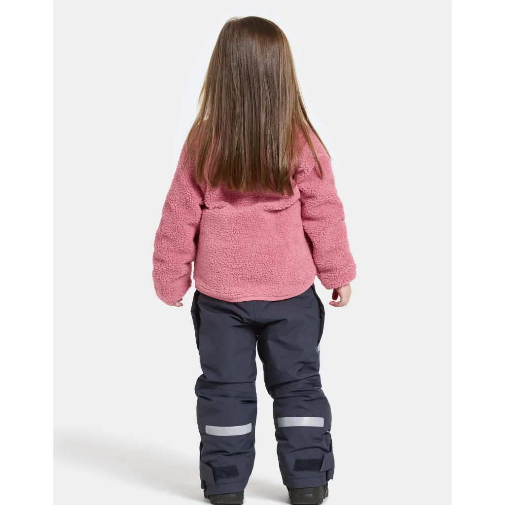 Gibbs Kids 2 Jumper Med Halv Dragkedja Heather Pink>Didriksons Sale