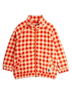 Gingham Fleecejacka>Mini Rodini New