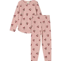 Gisborn Baselayer-set I Ull Och Bambu Woody Rose Cherry>Kuling Outlet